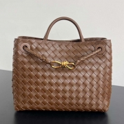 BV ショルダーバッグ レザー ハンドバッグ アンディアーモ 32.5×24×12cm