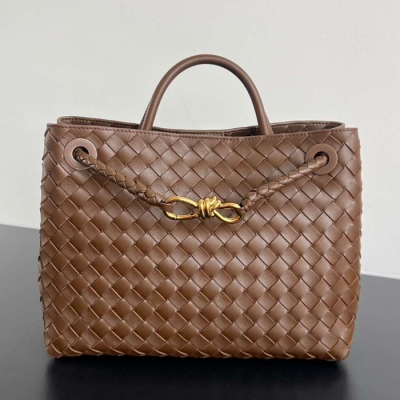 BV ショルダーバッグ レザー ハンドバッグ アンディアーモ 32.5×24×12cm