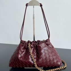 BV ショルダーバッグ レザー ハンドバッグ ダストバッグ 33×19×8cm