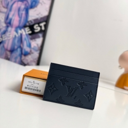 LOUIS VUITTON カードケース モノグラム シャドウ レザー メンズ 11×7×1.5cm