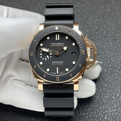 PANERAI PAM02164 SBF製 サブマーシブル ゴールドテック ブラック 最高精密