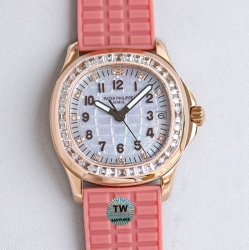 PATEK PHILIPPE 5072R-001 アクアノート ルーチェ ハイジュエリー 36.5mm