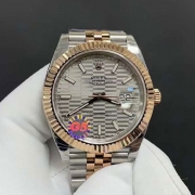 ROLEX M126331 デイトジャスト 41mm シルバー フルーテッド 品質安心