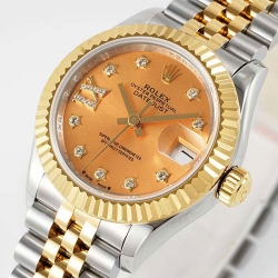 ROLEX M279173 デイトジャスト 28mm シャンパン スターIXダイヤ