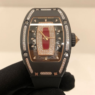 RICHARD MILLE RM 07-01 BBA製 ブラックセラミックス ジェムセット 最高品質