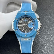 HUBLOT 441.EX.5120.RX BBF人気新作 ビッグバン ウニコ スカイブルー 2024最高精密