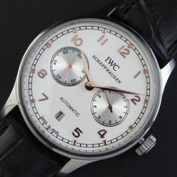 IWC ポルトギーゼ ホワイトダイヤル 自動巻き 販売実績