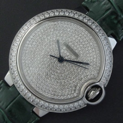 CARTIER バロンブルー 全面ダイヤ 新作登場