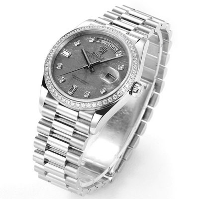 ROLEX 118346 デイデイト 36mm メテオライト ベゼルダイヤ