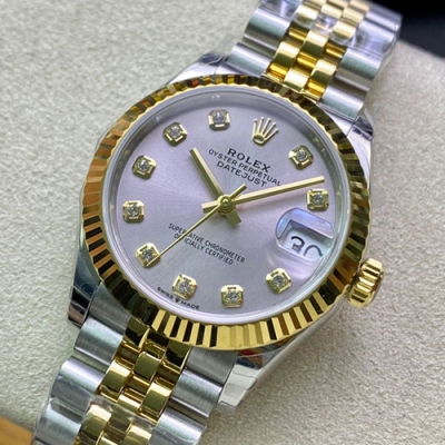 ROLEX M278273 デイトジャスト 31mm シルバー文字盤 レディース