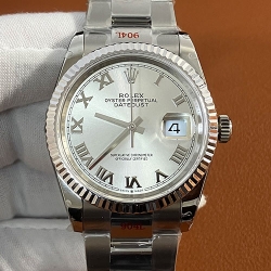 ROLEX M126234 デイトジャスト 36mm シルバーホワイトローマ 高品質 レビュー歓迎