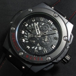 HUBLOT キングパワー F1 モンツァ MIYOTA クォーツ搭載 クロノグラフ ブラック
