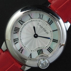 CARTIER バロンブルー クォーツ搭載