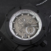 HUBLOT キングパワー ウニコ ブラックマジック クォーツ搭載