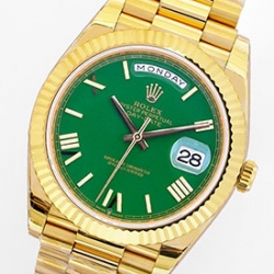 ROLEX M228238 デイデイト 40mm グリーン 2836 noob