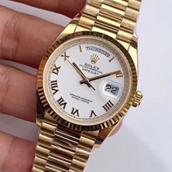 ROLEX 128238 デイデイト 36mm ホワイト 3255搭載 最新