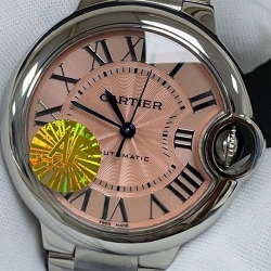 CARTIER W6920100 バロンブルー 33mm ピンク 2024新作