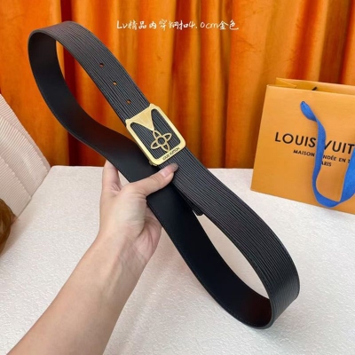 LV メンズ ベルト 4.0cm