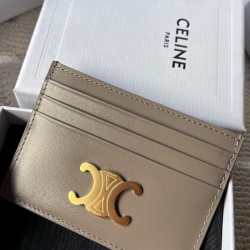 CELINE トリオンフ カードケース カーフレザー レディース 11×8cm