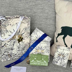 DIOR レディディオール 5スロットカードケース ラムスキン レディース 10.4×7×2cm