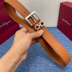 フェラガモ レディース ベルト ピンバックル 3.0cm