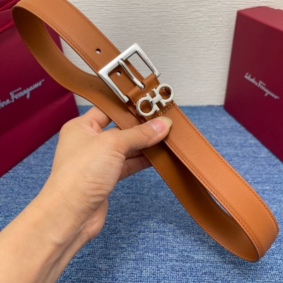 フェラガモ レディース ベルト ピンバックル 3.0cm