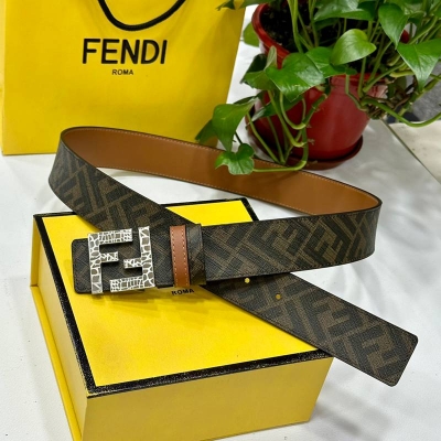 フェンディ メンズ ベルト 両面用 4.0cm