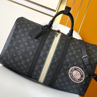 LOUIS VUITTON キープオール バンドリエール 50 モノグラムエクリプス メンズ 50×29×23cm