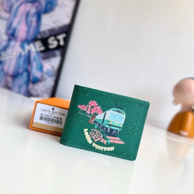 LOUIS VUITTON スレンダー ウォレット モノグラム キャンバス メンズ 11×8.5×2cm