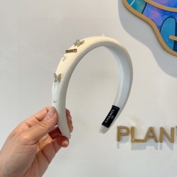 シャネル スタイル ヘアバンド レター