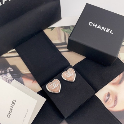 シャネル スタイル ピアス ハート