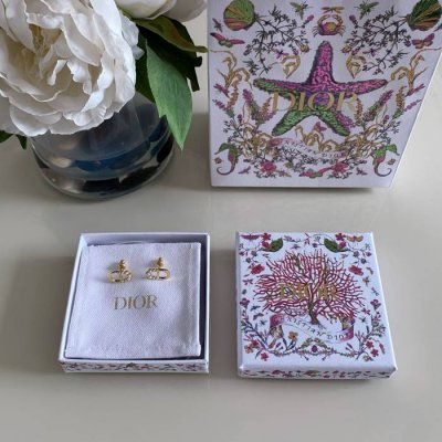 ディオール スタイル ピアス CD パール