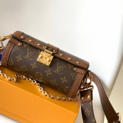 LV ショルダーバッグ ハンドバッグ パピヨントランク 19×9×9cm