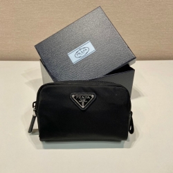 PRADA ジッピーウォレット サフィアーノレザー メンズ 19×12cm