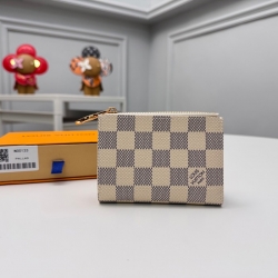 LOUIS VUITTON リサ ウォレット モノグラム キャンバス レディース 9×11.5×1.5cm