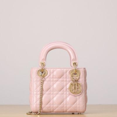 ディオール ハンドバッグ レディディオール 17×15×7cm