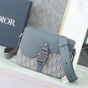 DIOR サドル メッセンジャーバッグ オブリーク メンズ 23×18×6cm