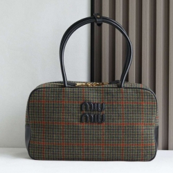 MIUMIU トートバッグ キャンバス 34×20×10cm