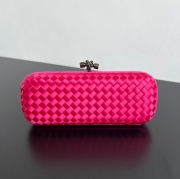 BOTTEGA VENETA ノット シルク編み クラッチバッグ レディース 25×10×5cm
