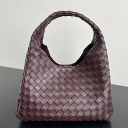 BV ショルダーバッグ レザー ハンドバッグ カンパーナ 33×20×16.5cm