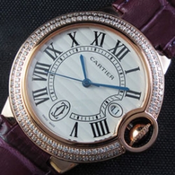 CARTIER バロンブルー クォーツ搭載