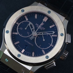 HUBLOT クラシックフュージョン ブルー文字盤 14Kゴールド 良心店舗