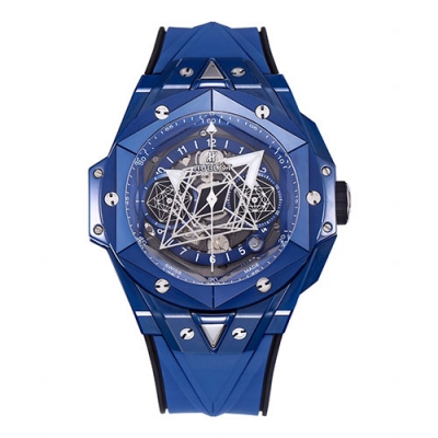 HUBLOT 418.EX.5107.RX.MXM21 ビッグバン ウニコ サンブルーII ブルーセラミック