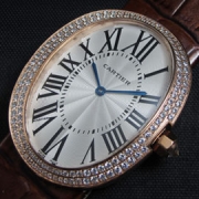 CARTIER ベニュワール 18Kエバーローズゴールド ベゼル全面ダイヤ 様々な腕時計