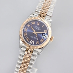 ROLEX M278271 デイトジャスト 31mm オーベルジーヌ VIダイヤ 人気