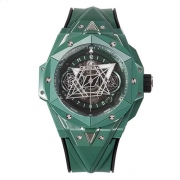 HUBLOT 418.GX.5207.RX.MXM22 ビッグバン ウニコ サンブルーII グリーンセラミック 新品