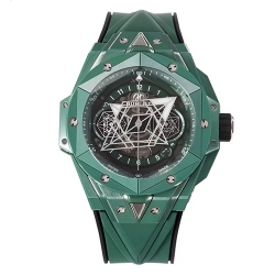 HUBLOT 418.GX.5207.RX.MXM22 ビッグバン ウニコ サンブルーII グリーンセラミック 新品