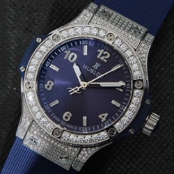 HUBLOT ビッグバン レディースサンモリッツ 361.SE.2010.RW.1104 ベゼルダイヤ