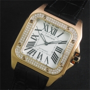 CARTIER サントス100 Swiss 2671搭載
