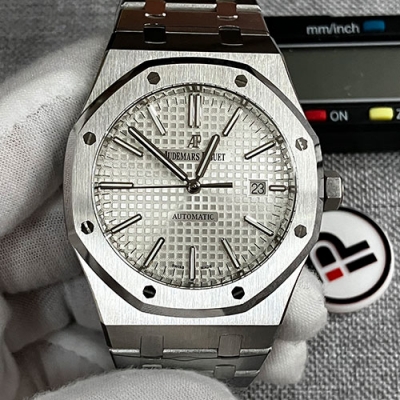 AUDEMARS PIGUET 15400ST IP工場 ロイヤルオーク 41mm シルバー 2024高品質